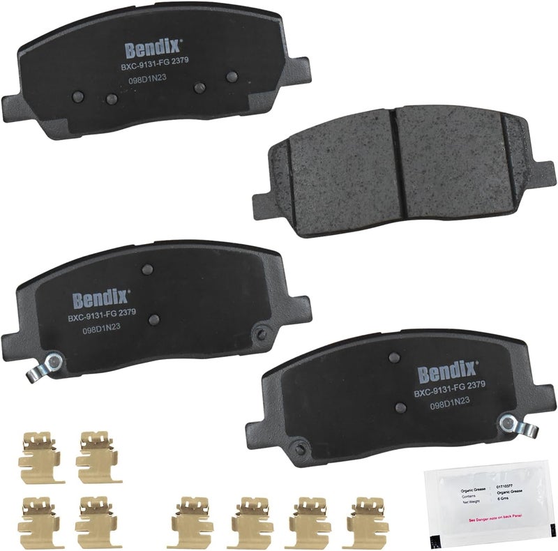 Bendix Priority1 CFC2379 Ceramic Front Brake Pads for Genesis GV80 2024-2021 - Image 1